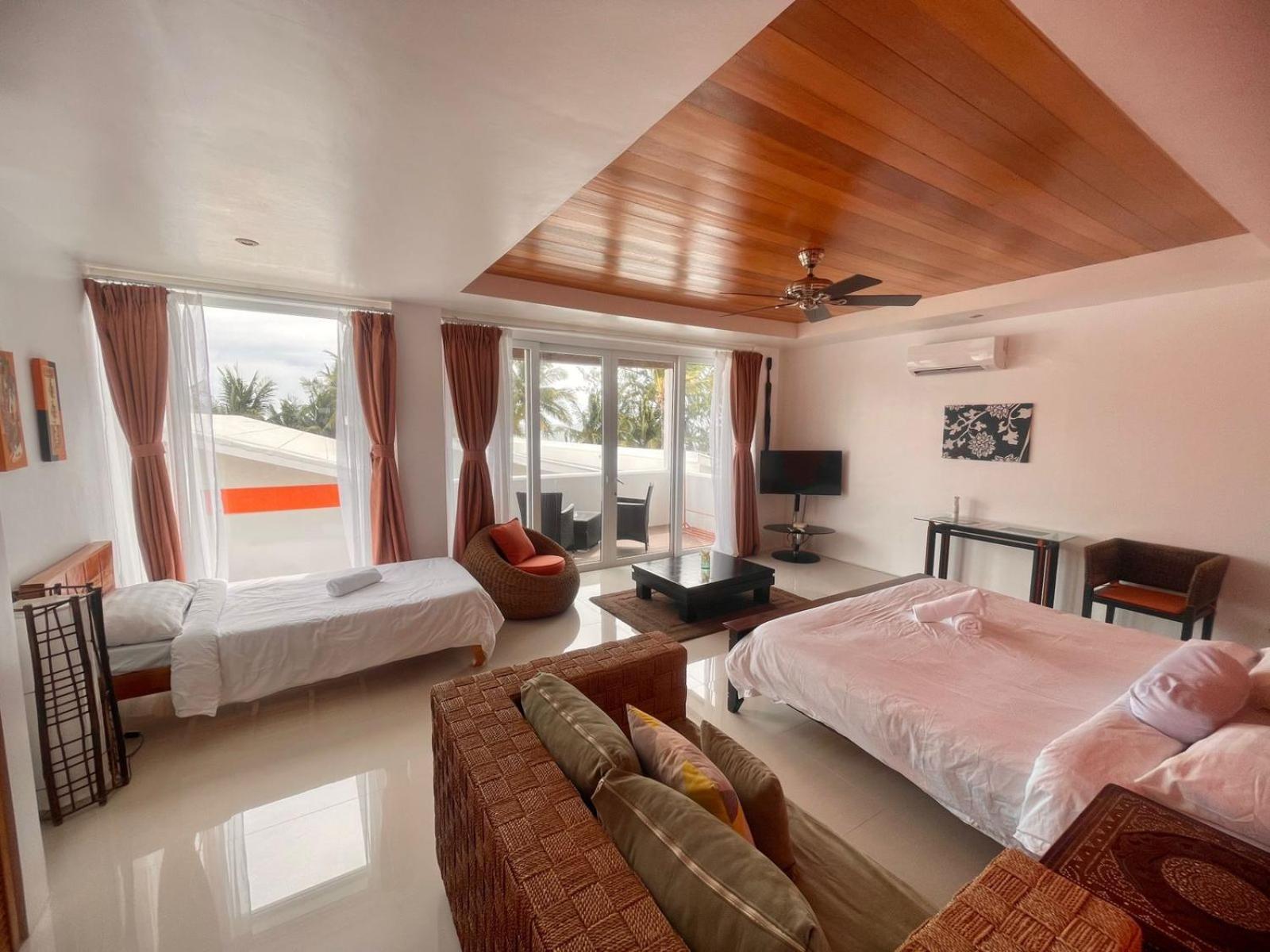 Calypso Beach And Dive Resort Manoc-Manoc Exterior foto